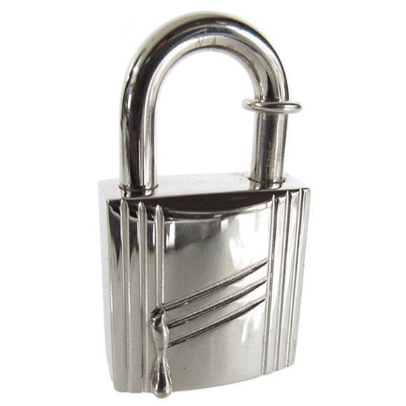 Auth HERMES Cadena charm Silver metal s0567a - Picture 1 of 8